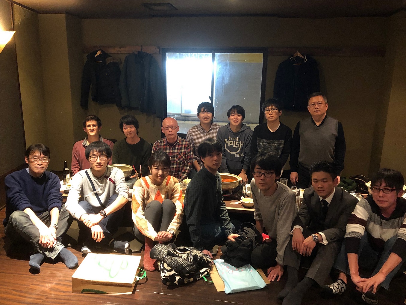 Farewell party group photo